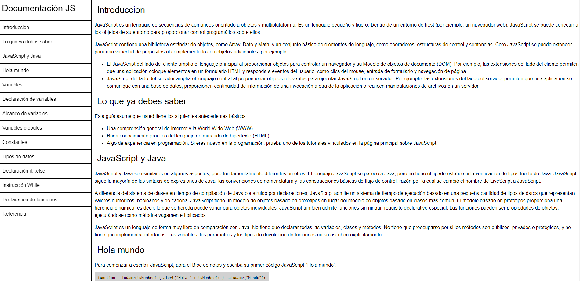 portada documentacionJS